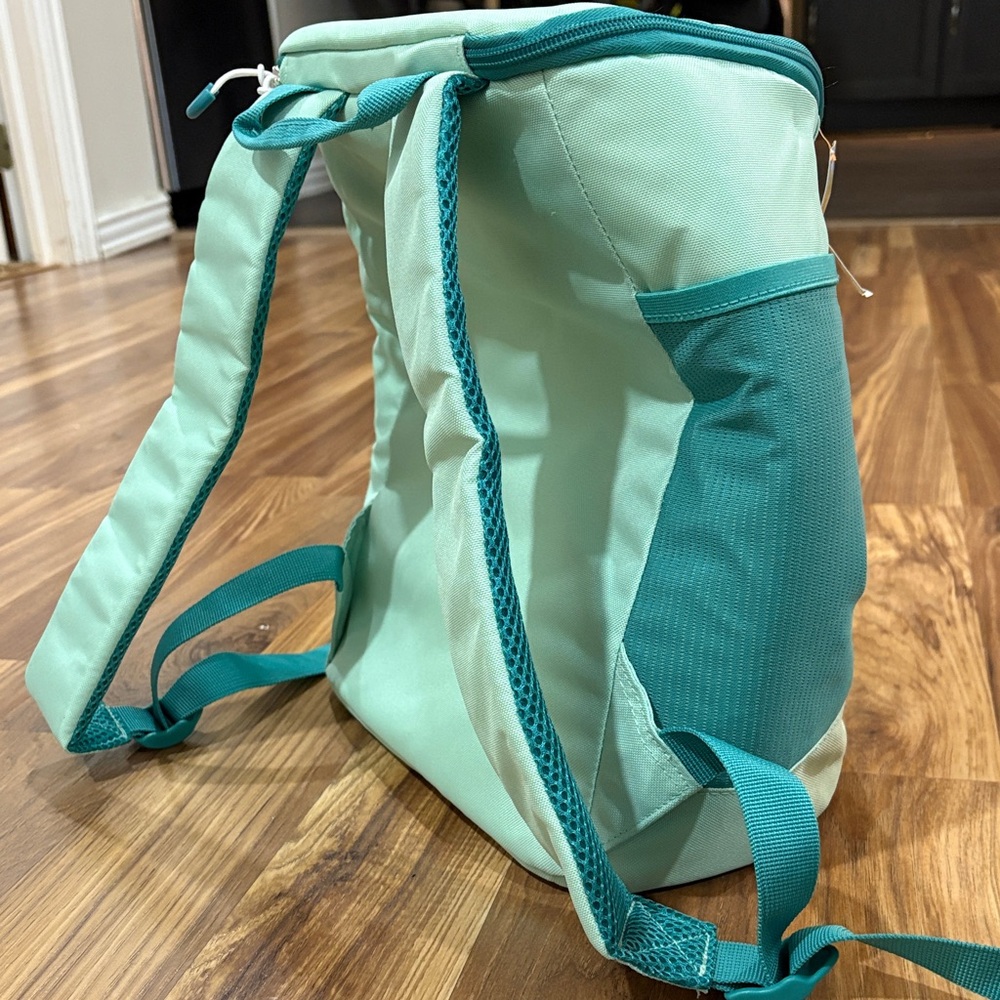 Sun squad Teal and Mint Women's lunch bag  Backpack